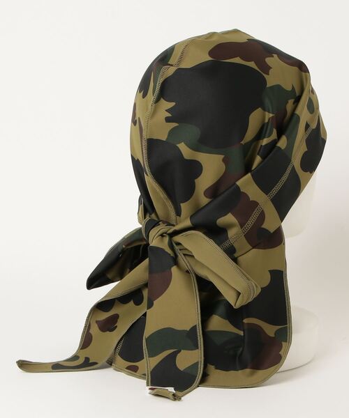 A BATHING APE BAPE DU-RAG ドゥーラグ 帽子 迷彩 カモフラージュ