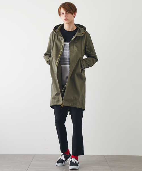 STUDIOUS（ステュディオス）の「ハイパワーサテンモッズコート（モッズ