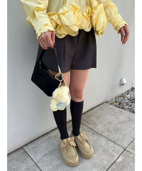 ホイップフリルヘムブラウス（シャツ/ブラウス）｜LILY BROWN（リリー