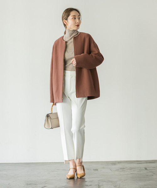 Noble（ノーブル）の「《追加》MTRカラーレスジップショートコート