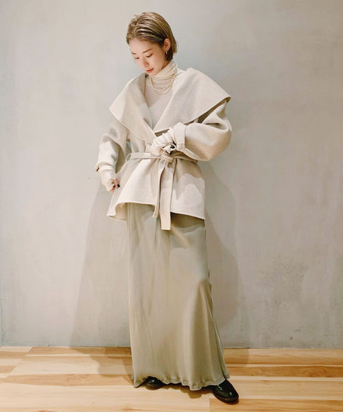 plage（プラージュ）の「ハミルトンワイドカラーショートコート