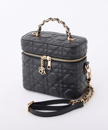 ショルダーバッグ（ブラック/黒色系・キルティング）ファッション通販