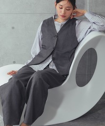 セール】タック入りワイドチノパン（チノパンツ）｜ANOTHER S