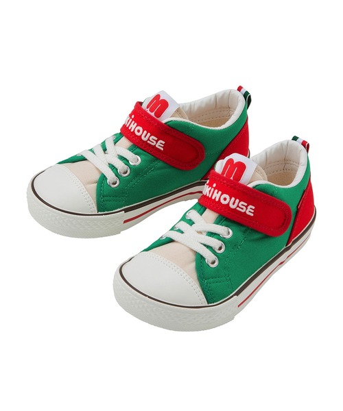 ミキハウスロゴキッズシューズ（スニーカー）｜MIKI HOUSE（ミキハウス