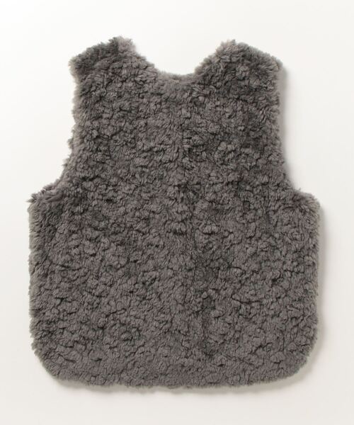 three dots（スリードッツ）の「アップサイクル エコファー ベスト