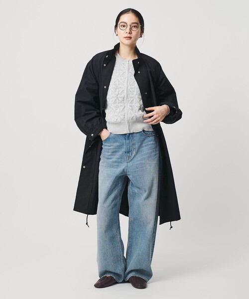 コットンナイロン オックスフォード モッズコート（モッズコート