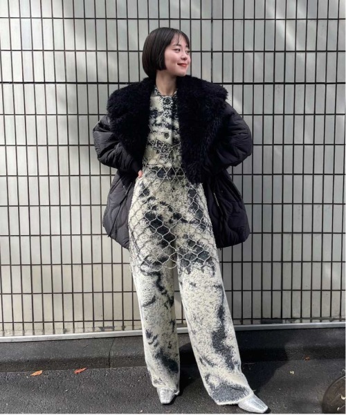 Ameri（アメリ）の「BOA VEST SET QUILTING COAT（その他アウター