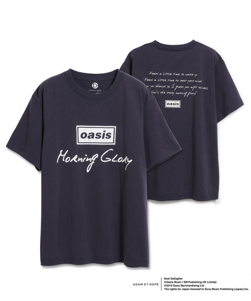 OASIS×ADAM ET ROPE'】SONG LYRICS T-shirt/UNISEX（Tシャツ