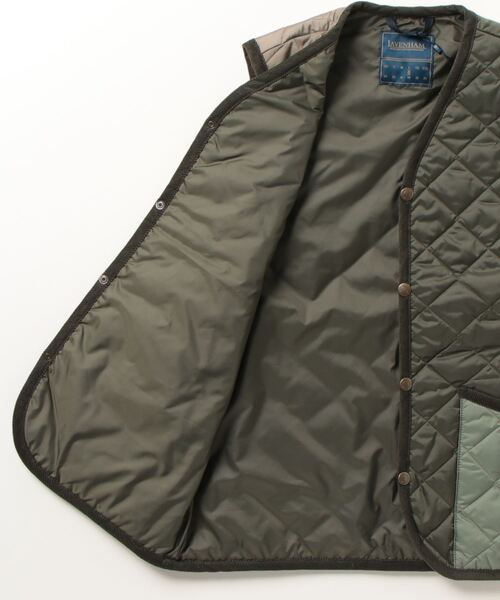 LAVENHAM（ラベンハム）の「OLIVE MIX PATCHWORK DUBLIN MENS
