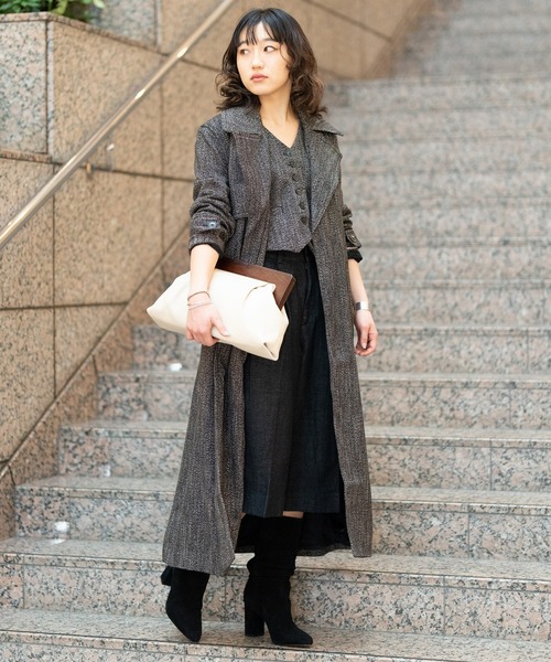 Banana Republic（バナナリパブリック）の「ラージ レザー クラッチBag