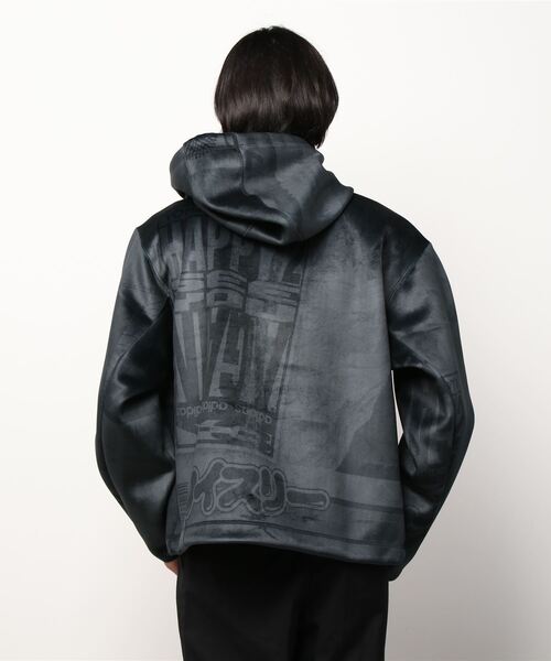 Y-3（ワイスリー）の「M CH2 VELVET SPACER ZINE AOP HOODIE（パーカー