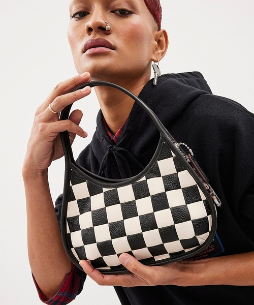 エルゴ バッグ・チェッカーボード アップクラフト レザー（ショルダー
