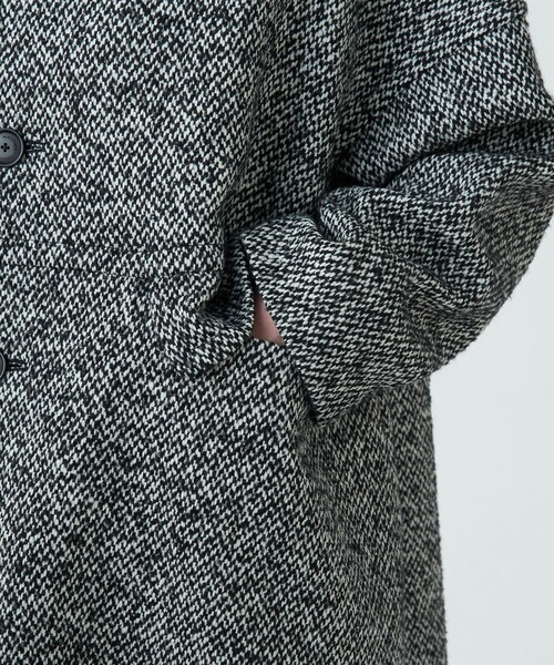 MACPHEE（マカフィー）の「ブロークンツイード オーバーサイズドコート