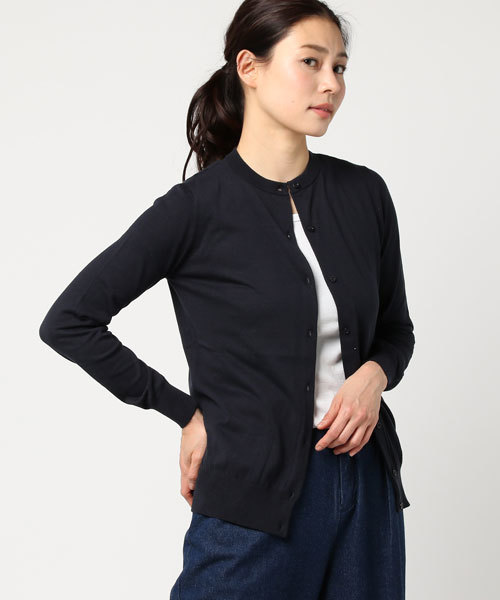 ENFOLD（エンフォルド）の「シルクコットン カーディガン