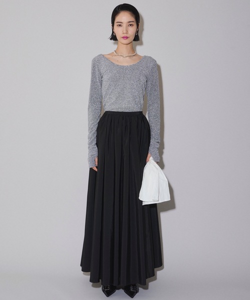 yae（ヤエ）の「2wayラメカットソー（Tシャツ/カットソー）」 - WEAR