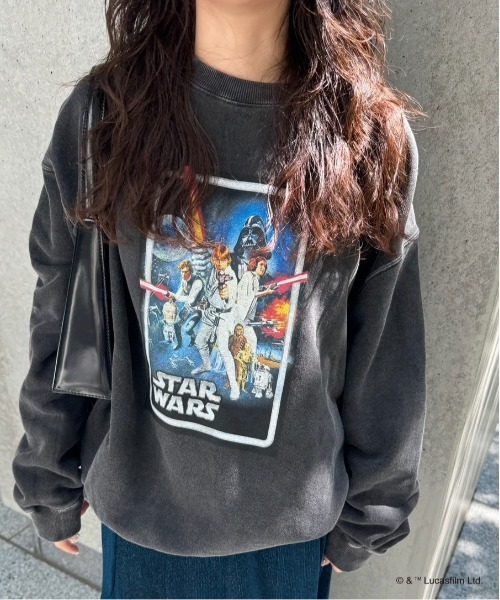 Ameri（アメリ）の「STARWARS BLACK SWEAT（スウェット）」 - WEAR