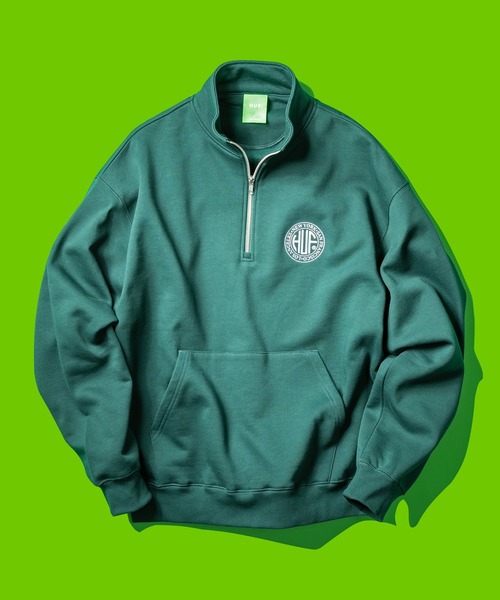 HUF（ハフ）の「REGIONAL HALF ZIP FLEECE / HUF フリース ハーフ