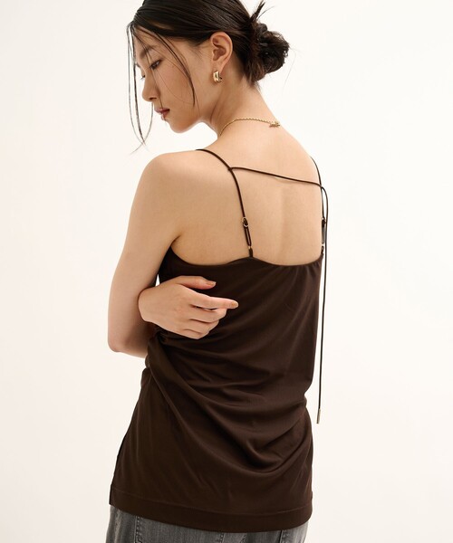 hazyギャザードレープキャミ（キャミソール）｜PUBLIC TOKYO