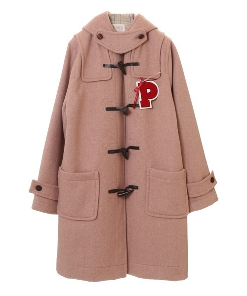 PINK HOUSE（ピンクハウス）の「ワッペン使いダッフルコート（ダッフル
