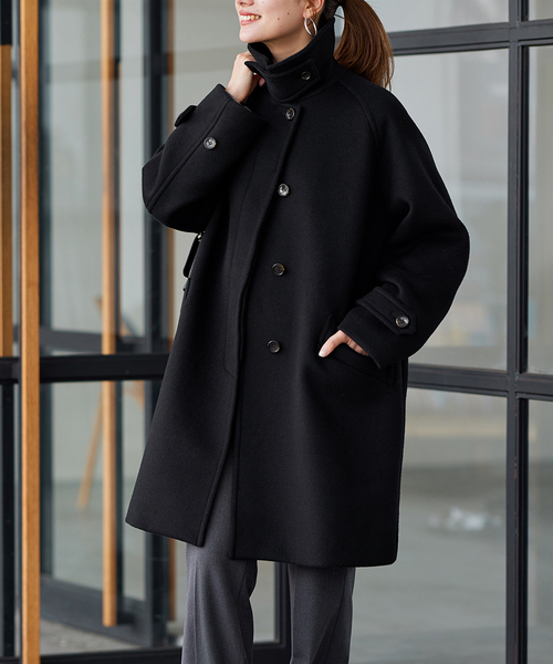 FRAMeWORK（フレームワーク）の「ラムウールMIXシャルムバルカラー