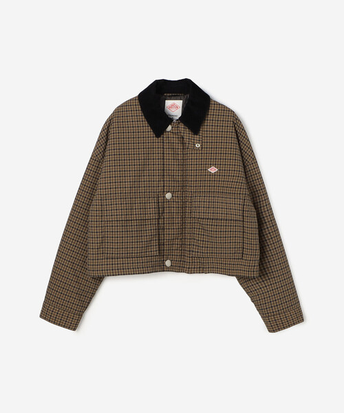 DANTON | 中綿ナイロン ショートジャケット WOMEN（ナイロンジャケット