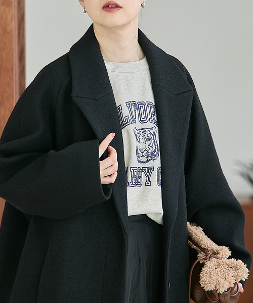 セール】ブークレ コクーンコート（その他アウター）｜journal