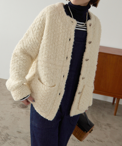 SLOBE IENA（スローブイエナ）の「《追加》金ボタンツィーディ