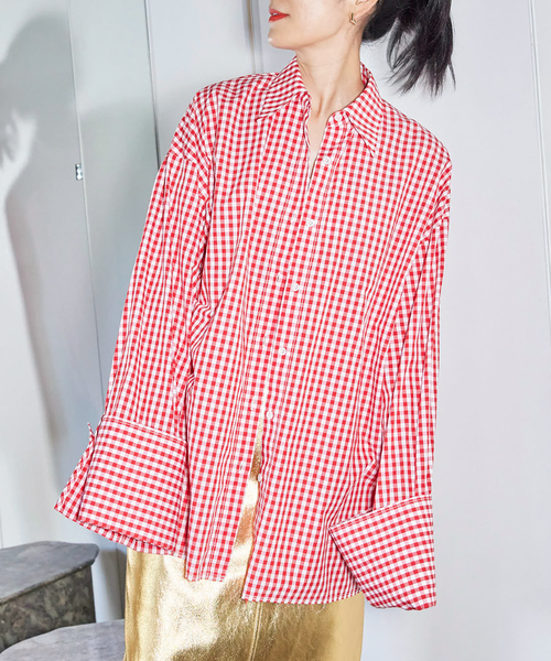 CITYSHOP（シティーショップ）の「BIG CUFFS シャツ（シャツ/ブラウス