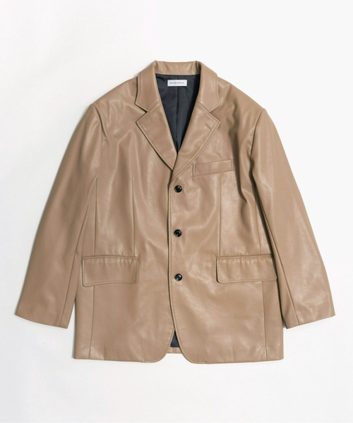 MAISON SPECIAL（メゾンスペシャル）の「Vegan Leather Single Jacket