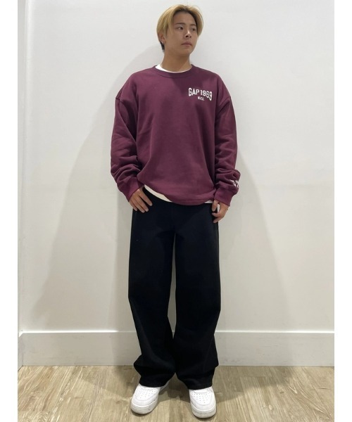 セール】ヴィンテージソフト オーバーサイズ GAPロゴ スウェットシャツ