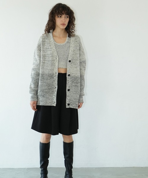 CLANE（クラネ）の「BUSTIER SET KNIT CARDIGAN（カーディガン/ボレロ
