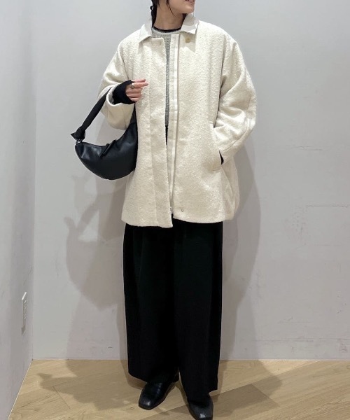 セール】【niaulab TV by ZOZO紹介】ツイードミディコート（その他