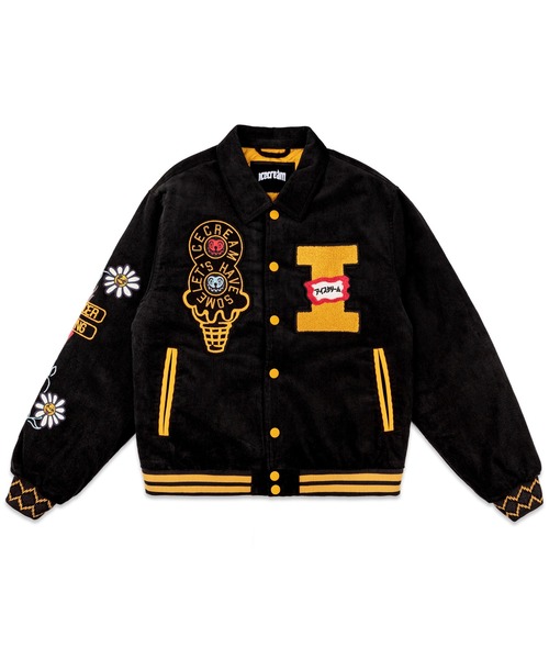 ICECREAM（アイスクリーム）の「TEAM VARSITY JACKET（スタジャン