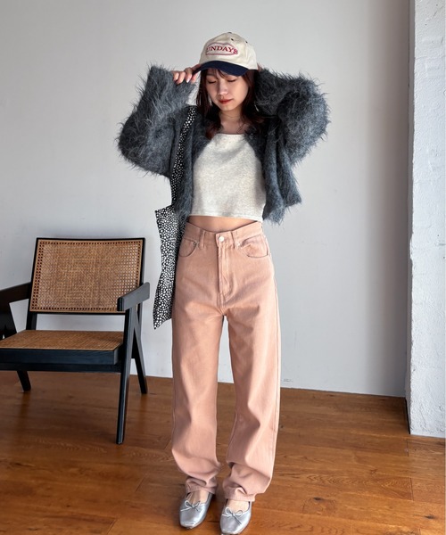 在庫限り》フラッシャー付オリジナルストレートデニム（デニムパンツ