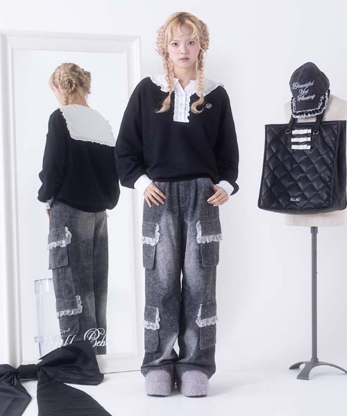 Wベルトファーサボサンダル（サンダル）｜FickleBebe（フィクルベベ