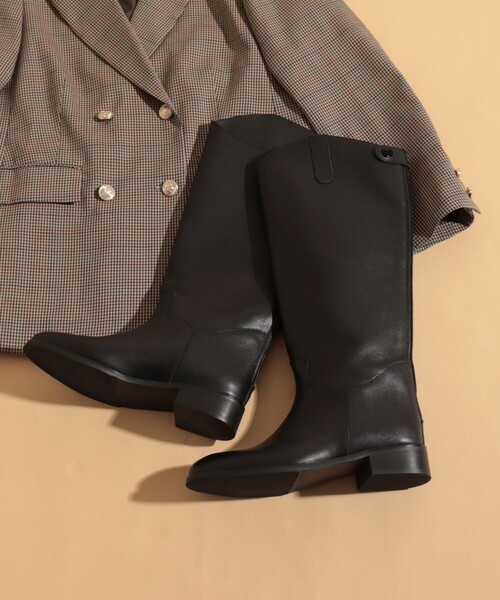 REMME（レメ）の「【REMME/レメ】バックジップロングブーツ（ブーツ