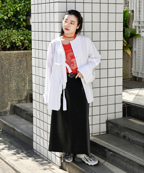 CITYSHOP（シティーショップ）の「FRONT RIBBON ブラウス（シャツ