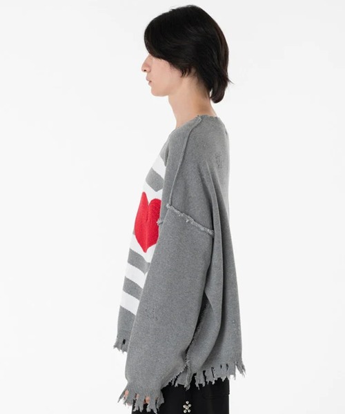 セール】【DISCOVERED/ディスカバード】BONE KNIT（ニット/セーター