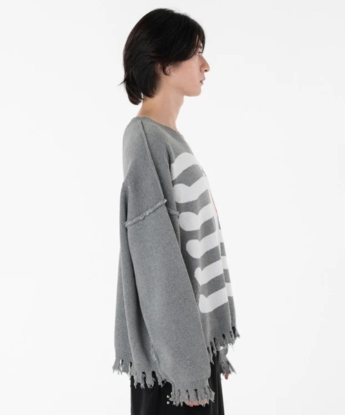 セール】【DISCOVERED/ディスカバード】BONE KNIT（ニット/セーター