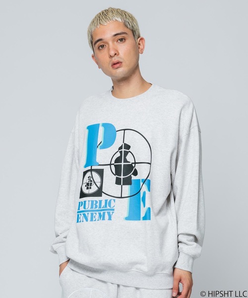 XLARGE（エクストララージ）の「XLARGE｜PUBLIC ENEMY CREWNECK SWEAT