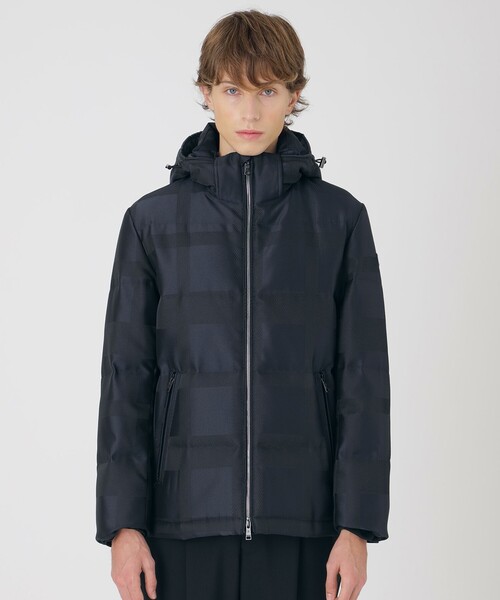 セール】シャドーチェックカルゼダウン（ダウンジャケット/コート