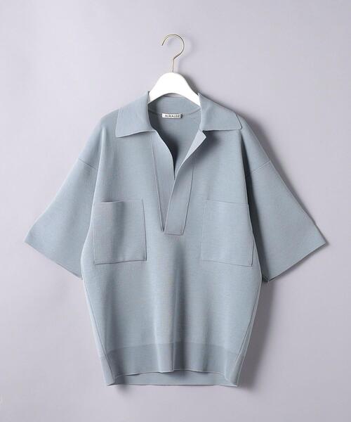 AURALEE（オーラリー）の「＜AURALEE（オーラリー）＞リブ スキッパー