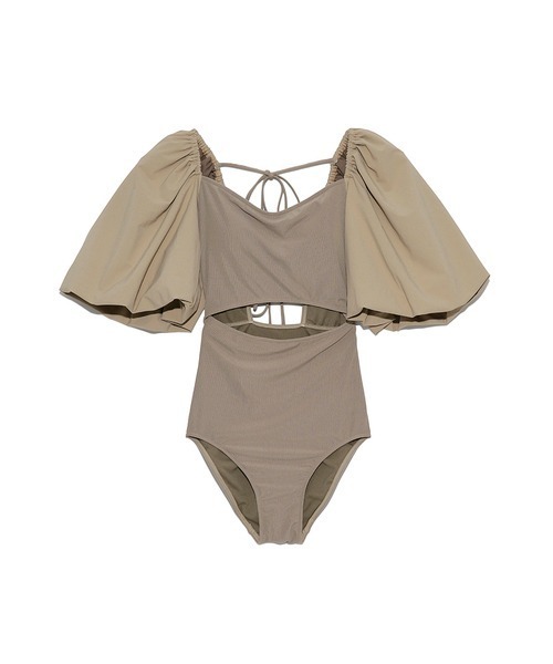 LILY BROWN（リリーブラウン）の「ボリュームスリーブスイムウェア