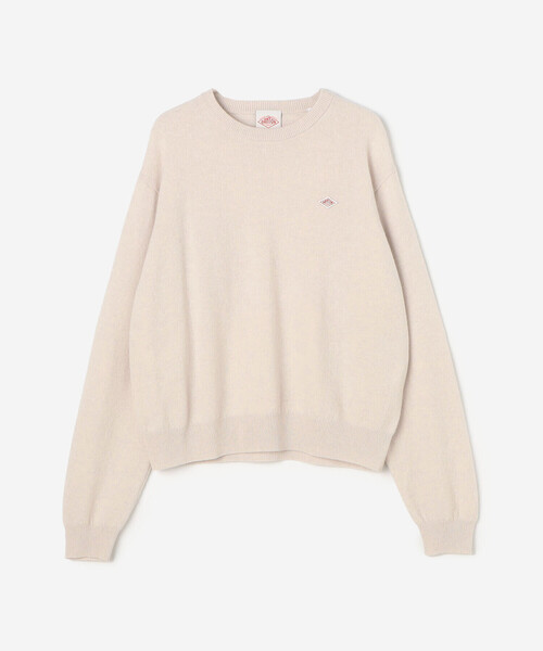 DANTON | ラムウール クルーネックニットプルオーバー WOMEN（ニット