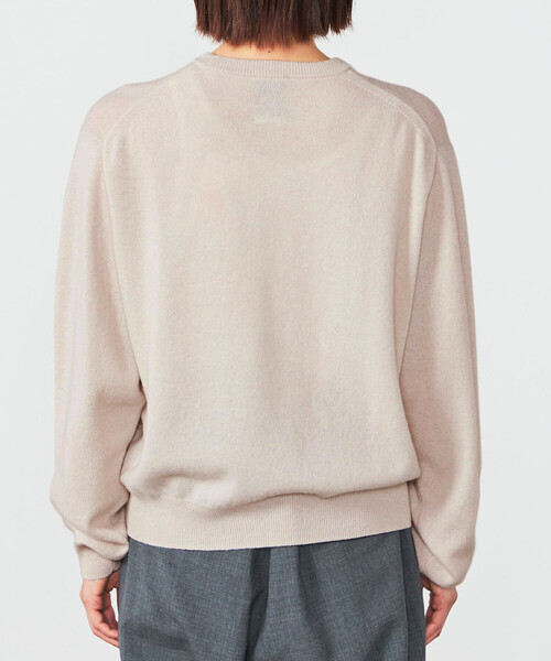 DANTON | ラムウール クルーネックニットプルオーバー WOMEN（ニット