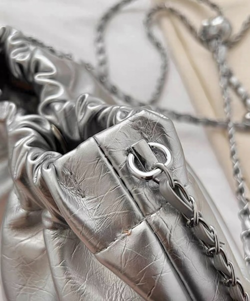 セール】シルバーチェーンミニショルダーバッグ（ショルダーバッグ