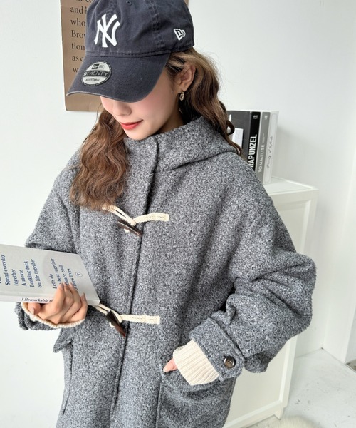 moment+（モーメントプラス）の「リングフェイクウールショート