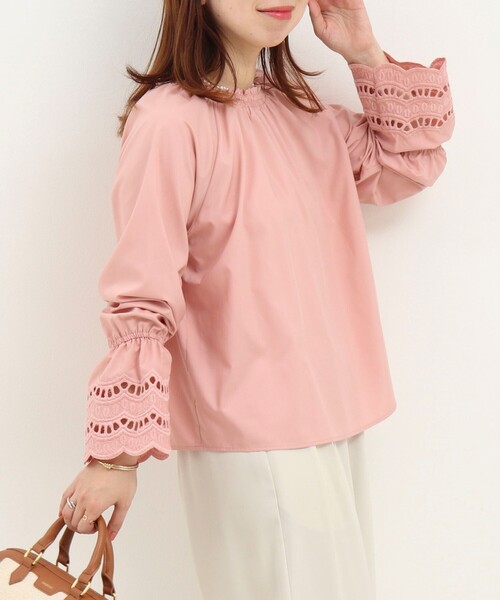袖レース前後2WAYブラウス（シャツ/ブラウス）｜NOLLEY'S（ノーリーズ