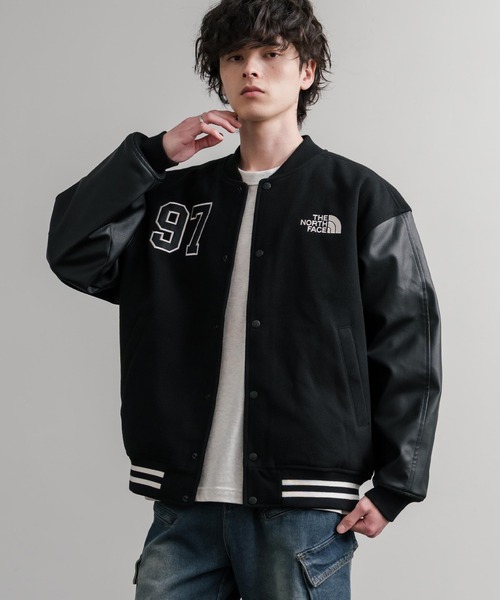 日本未展開モデル WHITE LABEL THE NORTH FACE VARSITY HEAT JACKET