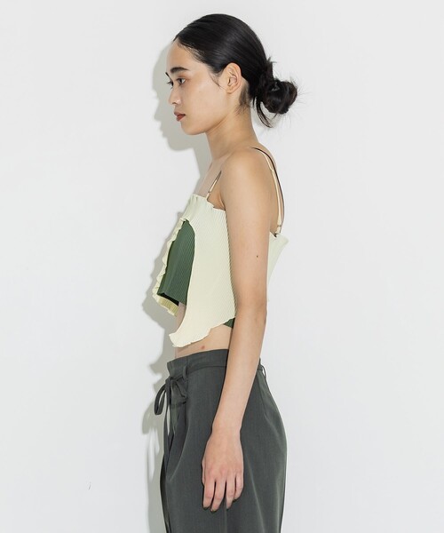 kotohayokozawa/コトハヨコザワ】フィーリングウェーブキャミソール